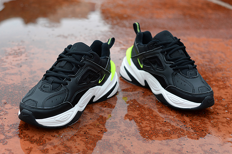 Nike Air M2K Tekno Black Green Shoes